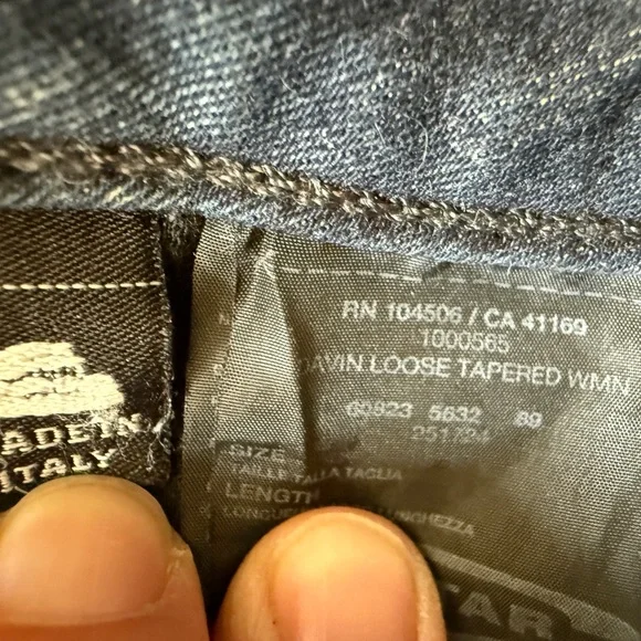 G-Star Davin Loose Tapered Women Jeans - Picture 2 of 9